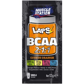 Resim MUSCLE STATİON Bcaa Citrus Portakal 12g 