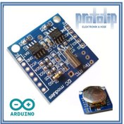 Resim Arduino Ds1307 Rtc Zaman Saat Modülü Pil Dahil 