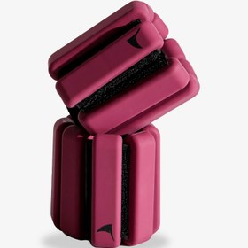 Resim Bilek Ağırlıkları (Çift) — 1 kg | Yumuşak Dokulu, Ayarlanabilir & Dengeli - Purple 