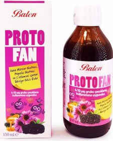 Resim Balen Protofan Karamürver Propolis C Vitamini Şurup 150 ML 