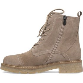 Resim Elit Zorivelle Kadın Hakiki Nubuk Deri Klasik Bot Vizon Vizon 