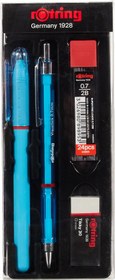 Resim Rotring Visuclick Jel Okul Seti 0,7 mm - Mavi 