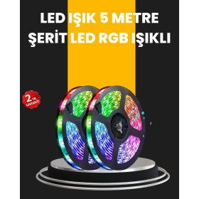 Resim 5 Metre Kumandalı Su Geçirmez Şerit LED 