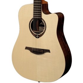 Resim LAG GLA T270DCE Tramontane Dreadnought Cutaway Elektro Akustik Gitar 