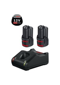 Resim Bosch Gal 12V-40 +2 x Gba 2.0Ah Şarj Cihazı - 1600A019R8 