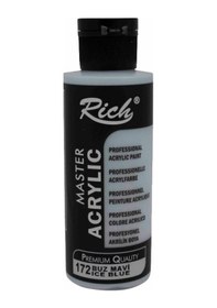 Resim Rich Master Akrilik Boya 120Ml 172 Buz Mavisi 