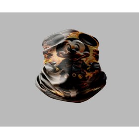 Resim Buffalo 5D Karakter Tasarımlı Motorcu Buff Maske Outdoor Boyunluk Unisex Bandana 