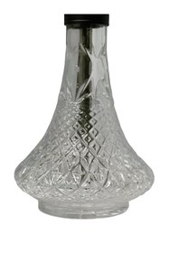 Resim FYZSHOPPING Kesme Cam Şişe Kilitli Büyük Boy Konya Nargile Takımı 