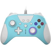 Resim Wondernest Xbox Uzunluğu: Titreşim Mavi Kablolu Kablo İçin Gamepad, Beyaz Algılama Ajazz Ag110 2m İe 