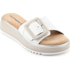 Resim Hush Puppies Icyi Anatomik Taban Deri Kadın Terlik 