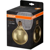 Resim Osram Vintage 1906 Led Globe E27 7 Watt Ampul - 2400 Kelvin Sarı Işık 