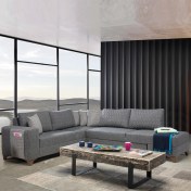Resim Eymense Loft Köşe Koltuk Takımı Gri 