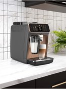 Resim Philips Ultra Premium Şık Tasarımlı Tam Otomatik Kahve Ve Espresso Makinesi - 20 Farklı Sıcak & Soğuk Kahve 