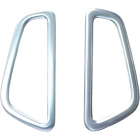 Resim Ehiltek Renault Megane Kokpit & Kapı Hoparlör Çıtası - Krom Taşlı (4 Parça) | Hb/sd (2016+) 