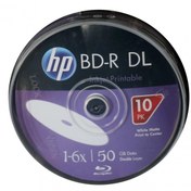 Resim Hp Blu-Ray Bd-R 6X 50Gb 10Lu Cake Box Prıntable Baskı Yapılabilir Blu-Ray Dvd 