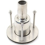 Resim Jeehugo 316 Paslanmaz Çelik 24mm Düz Bağlantı Motor Isıtıcı Eşyası, Tekne/rv Exhaust Boru Ucu, Tuz Suya Dayanıklı, Kolay Kurulum 