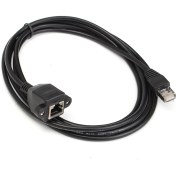 Resim BK Teknoloji Panel Montaj RJ45 Erkek RJ45 Dişi Uzatma Lan Kablosu-3 Metre 