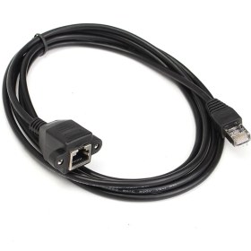 Resim BK Teknoloji Panel Montaj RJ45 Erkek RJ45 Dişi Uzatma Lan Kablosu-3 Metre 