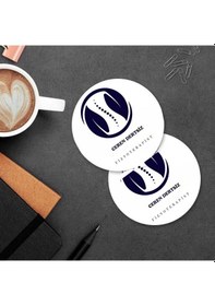 Resim Fizyoterapistlere Özel 2 Li Mdf Bardak Altlığı Seti Ahşap 