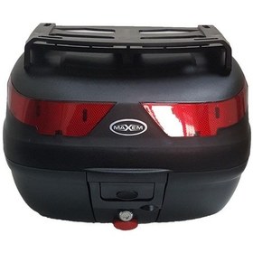 Resim Maxem Çanta Sl-40 Bagajlı Siyah Siyah Kırmızı 