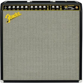 Resim Fender 8151906000 Jack White Panoverb Elektro Gitar Amfisi (sarı/siyah) | Artist Serisi Jack White İmzalı Özel Üretim Stereo Reverb Ve Tremolo 