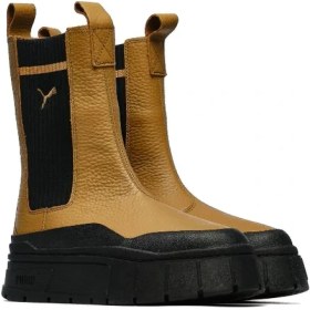 Resim Puma Mayze Stack Cheksea Casual Kadın Hardal Rengi Bot B-38 38674201 (Dar Kalıptı 1 Numara Büyük Almanızı Öneririm) 