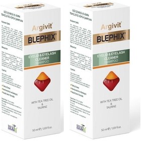 Resim Argivit Blephix Göz Çevresi ve Makyaj Temizleme Şampuanı 2 x 50 ML 