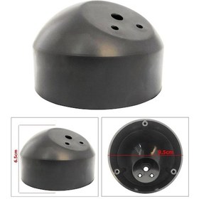 Resim Tweeter Dome Kabin Yuvası 10cm Tabansız Siyah 2 Adet 