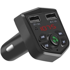 Resim Novahub Bluetooth 5.0 Araç Şarj Cih. - Mp3 Çalar & Fm Verici, Çift Usb Hızlı Şarj, Siyah - Dayanıklı & Kompakt, Kullanışlı Hayat İçin 