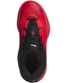Resim Adidas Dame X J Çocuk Basketbol Ayakkabısı Jp8639 Siyah-kırmızı 