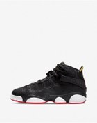 Resim Nike Air Jordan 6 Rings Playoffs Siyah Kırmızı 322992-063 Erkek Ayakkabı 