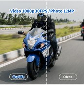 Resim Maiyame 2.0" Lcd Ekranlı 1080P Ultra HD Aksiyon Kamerası 12 MP 30m Su Geçirmez Sarsıntı Önleyici Dijital Kamera 
