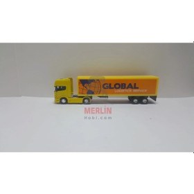 Resim 1/64 - Scania 4x2 Ve Dorse Welly Tır Çekici 