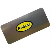 Resim KÖKSAL Rötuş Rütüş Rutuş Çeliği 4 cm x 9 cm 1 adet Uyumlu 