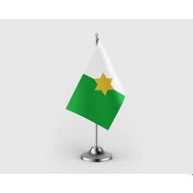 Resim Dulkadir Beyliği Tekli Saten Masa Bayrağı Seti Diğer 