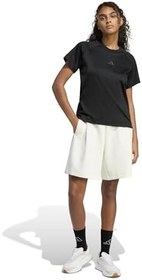 Resim adidas Soft Lux Kadın Siyah Antrenman T-Shirt 