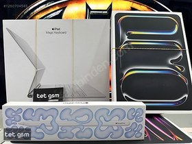 Resim ÜÇÜ BİR ARADA-İPAD PRO 7 13' 256 GB M4+PENCİL PRO+MAGİC KEYBOARD 