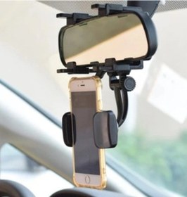 Resim Luz&pos Araba Dikiz Aynasına Takılan Telefon Tutucu Çok Renkli 