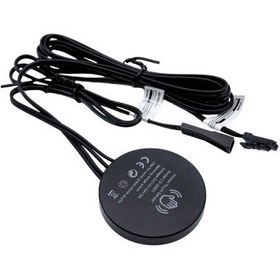 Resim LD-GM-01 12-24V 5A Gizli Montajlı Dokunmatik Dolap Aydınlatma Sensörü - Siyah 