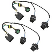 Resim 2 Adet Far Kablo Demeti 25962806 Sol Sağ Far Soketi Kablo Demeti Silverado 1500 2500 Hd 3500 Hd İçin 