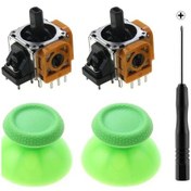 Resim Green-jcd 3d Analog Joystick Çubuk Sensör Modülü Ps5 Denetleyicisi Için Potansiyometreler Thumbstick 