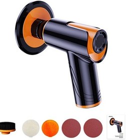 Resim Yifomall "kablosuz 100w Taşınabilir Araç Cilalama Makinesi - 2 Hız Ayarlı, Pratik Ve Verimli" 