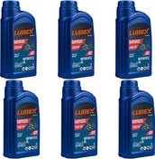 Resim Lubex Rapidus 20W-50 1 L 4 Zamanlı Motosiklet Yağı (6 Adet) 