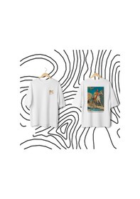 Resim Kökler Serisi No:8 T-shirt - Siyah 