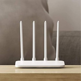 Resim Xiaomi Mi Router 4C, WLAN yönlendirici 300 Mbps 2,4 GHz, 802.11b/g/n, 802.3/3u, 64 MB RAM, 4 anten, Xiaomi App, 64 cihaza kadar 
