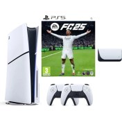 Resim Sony Playstation 5 Slim CD'li 1 TB YD + 2 Kol + Pulse Explore Kulaklık + Oyun 