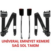 Resim Tofaş Doğan Şahin Kartal Uyumlu Ön Emniyet Kemeri Sağ Sol Takım Otomatik (527520407) 
