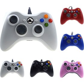 Resim Diğer Xbox360 Ve Usb Titreşimli Rahat Pc Oyun Kumandası Kullanım İçin Dayanıklı - Ta 