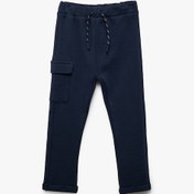 Resim Koton Pamuklu Cep Detaylı Beli Bağcıklı Eşofman Altı Lacivert 5smb40089tk Lacivert 