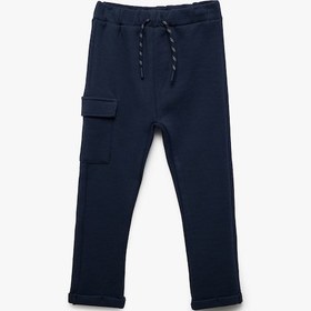 Resim Koton Pamuklu Cep Detaylı Beli Bağcıklı Eşofman Altı Lacivert 5smb40089tk Lacivert 